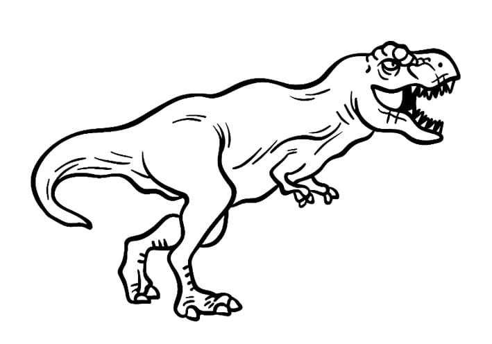 ζωγραφική Δεινόσαυρος Τυραννόσαυρος Ρεξ