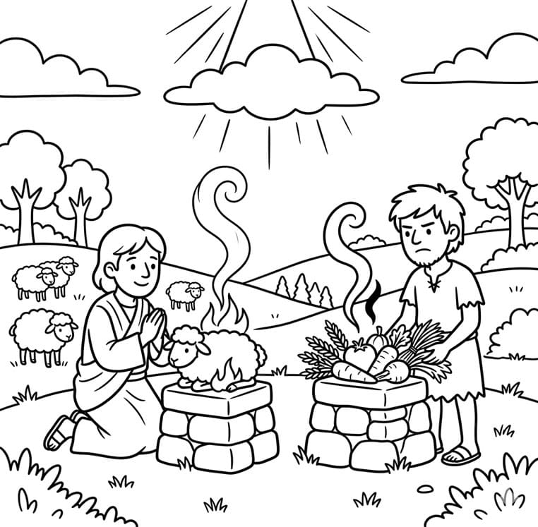 ζωγραφική Διπλή Θυσία