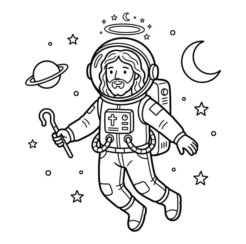 ζωγραφική Δωρεάν εκτύπωση του Ιησού