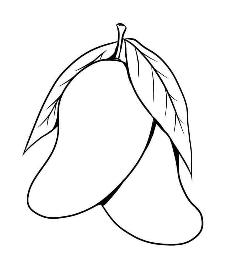 ζωγραφική Δύο εύκολα μάνγκο