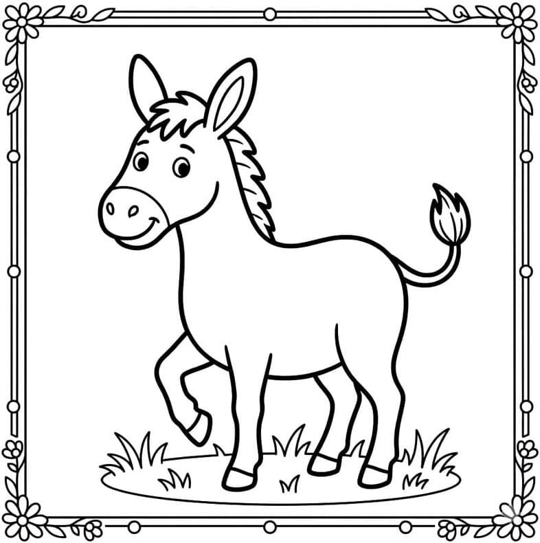 ζωγραφική Ελεύθερο Γάιδαρο