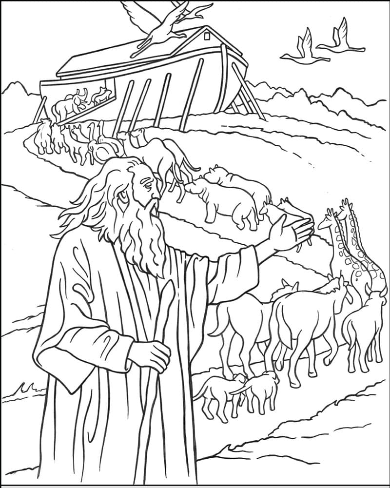 ζωγραφική Η Κιβωτός του Νώε είναι καταπληκτική