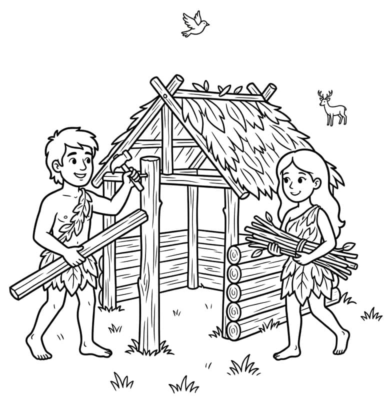 ζωγραφική Η Πρώτη Κατοικία