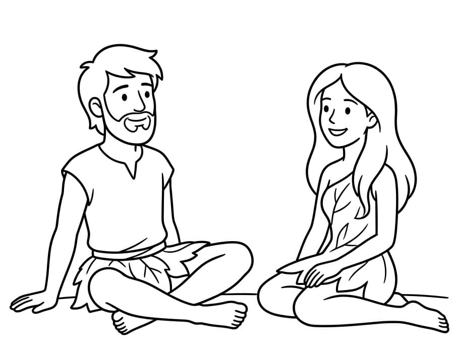 ζωγραφική Ήρεμη Συζήτηση