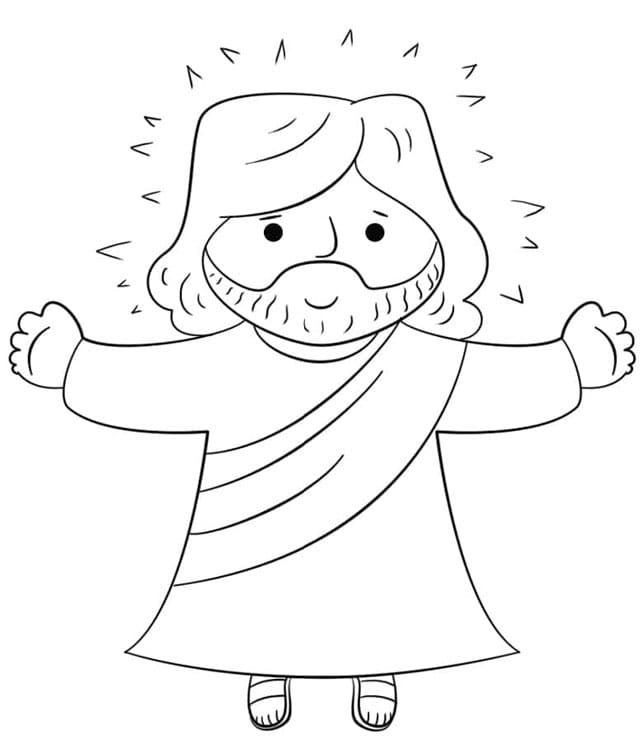 ζωγραφική Καλός Ιησούς