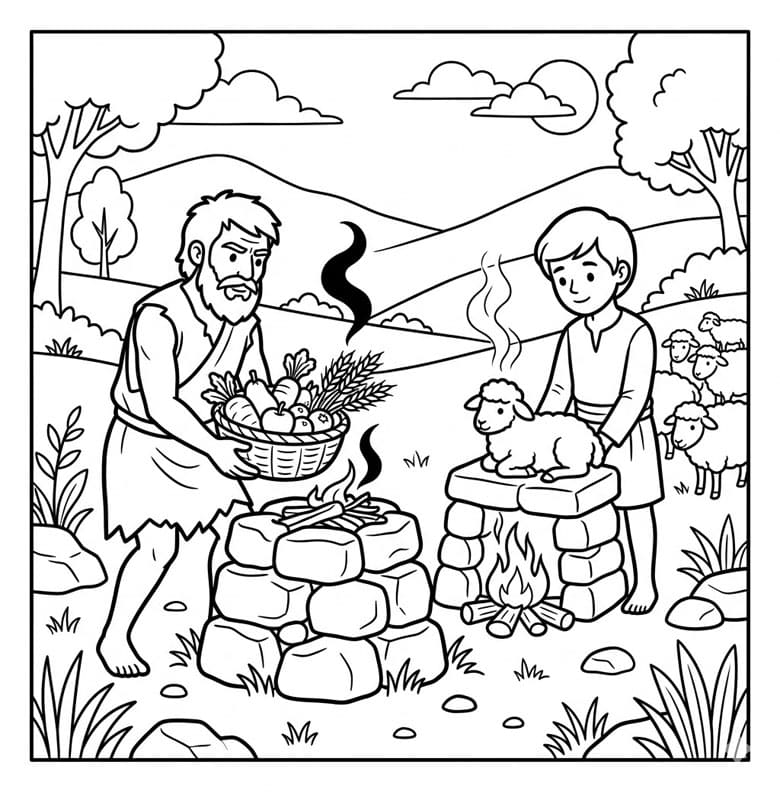 ζωγραφική Καπνός της Θυσίας