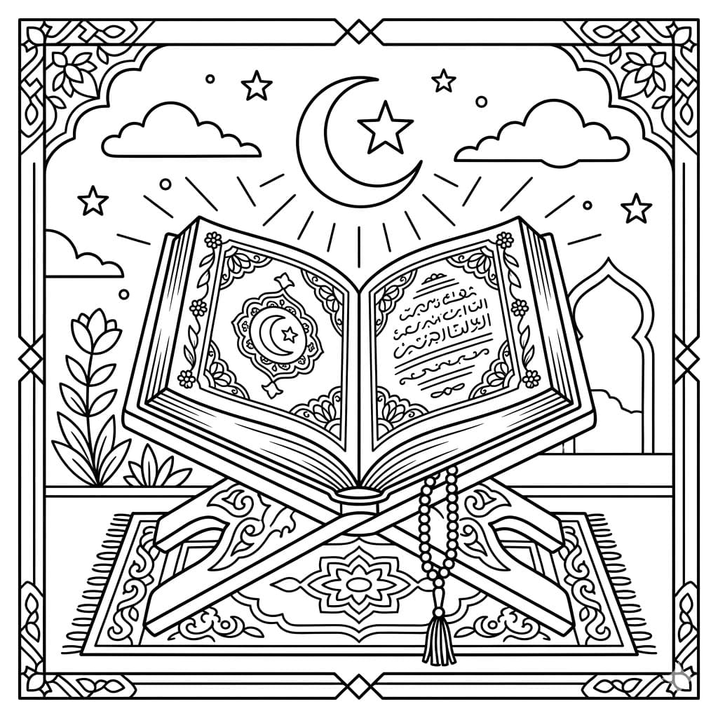 ζωγραφική Λεπτό Κοράνιο
