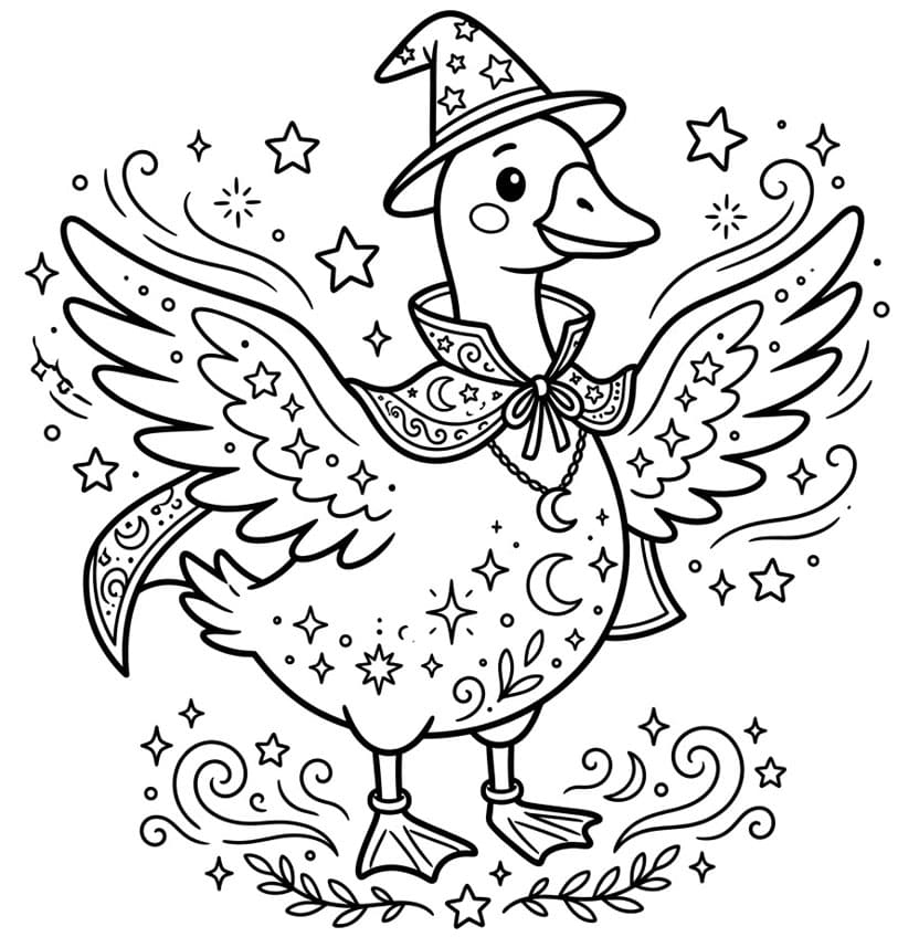 ζωγραφική Μαγική Χήνα