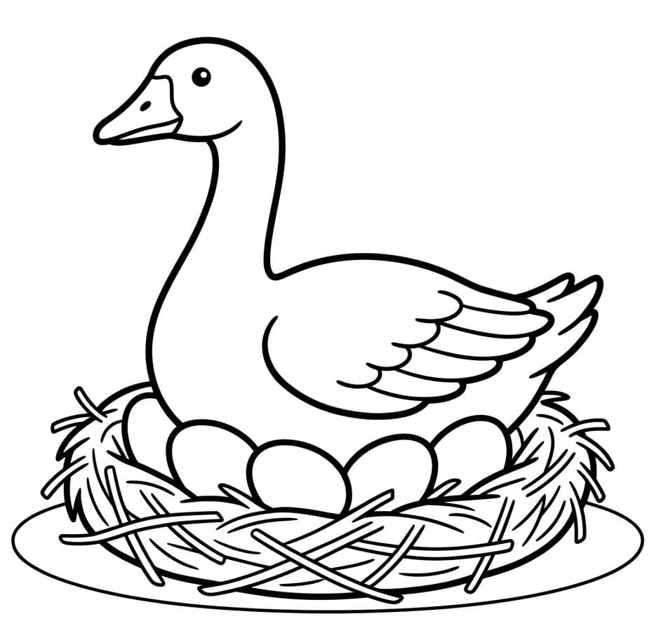 ζωγραφική Μητέρα Χήνα