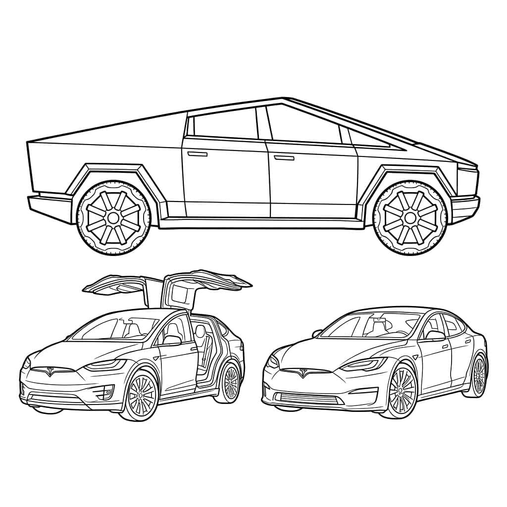 ζωγραφική Ο σχεδιασμός του μέλλοντος της Τέσλα