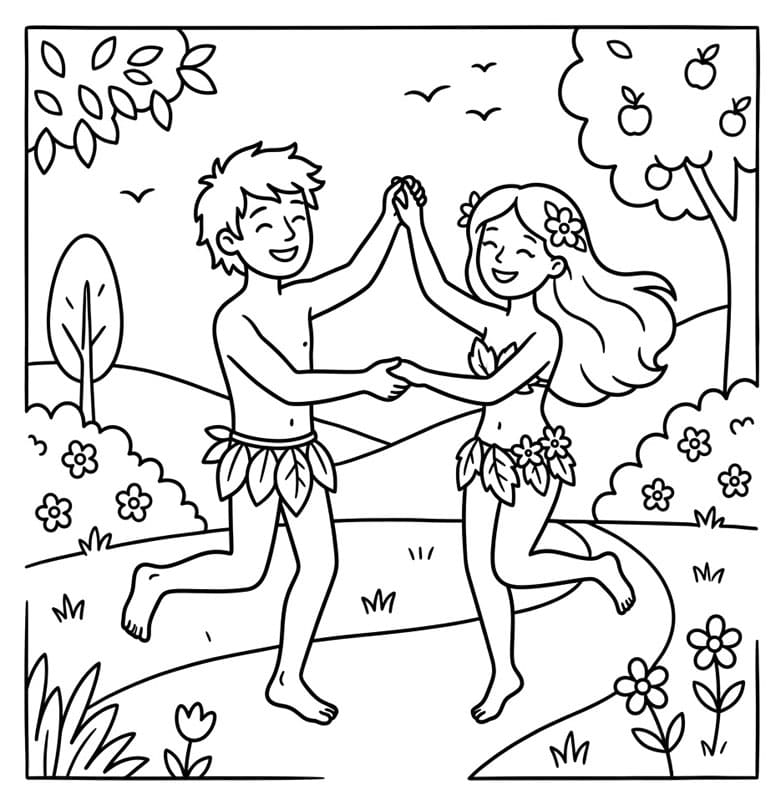 ζωγραφική Παιχνίδι στην Εδέμ