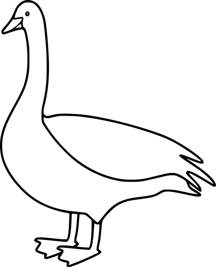 ζωγραφική Πολύ εύκολη χήνα