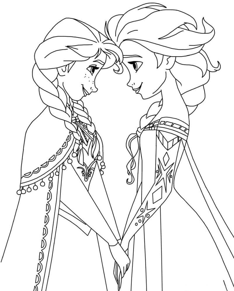 ζωγραφιεσ Έλσα και Άννα