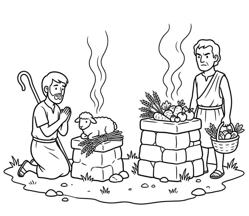 ζωγραφική Προσευχή στη Φωτιά