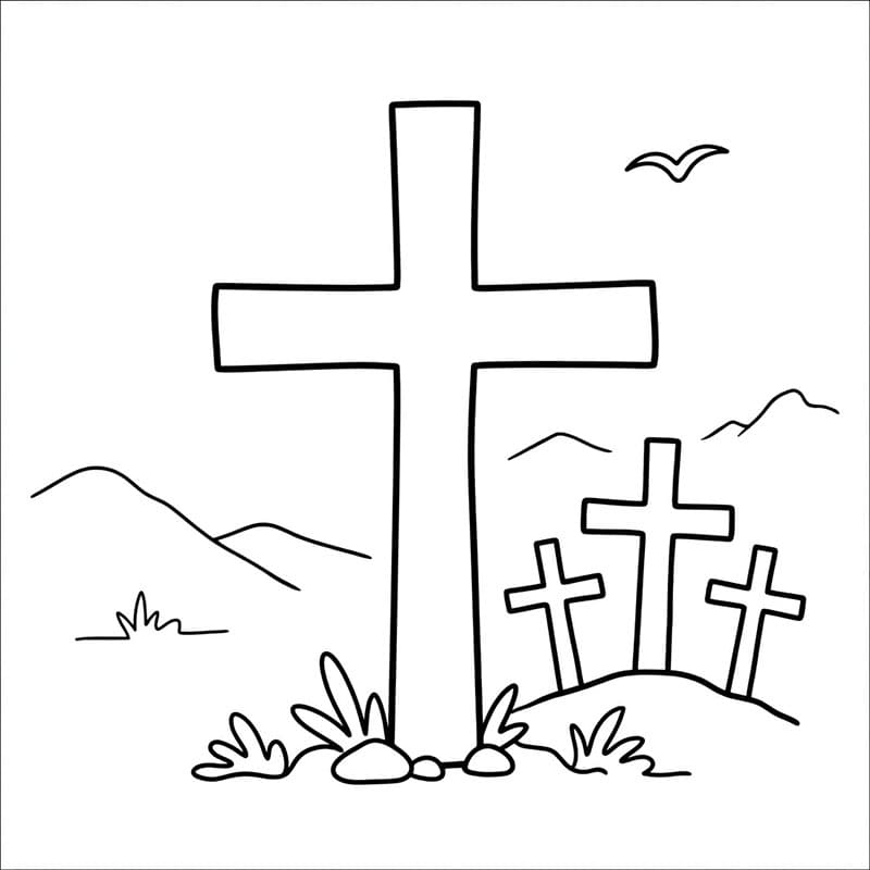 ζωγραφική Σταυροί του Λόφου