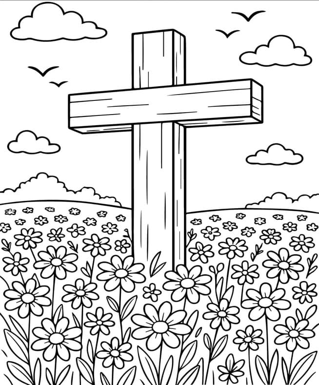 ζωγραφική Σταυρός Ηλίανθου