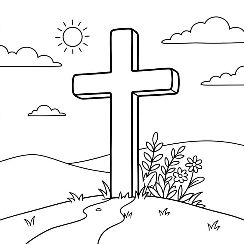 ζωγραφική Σταυρός του Φωτός