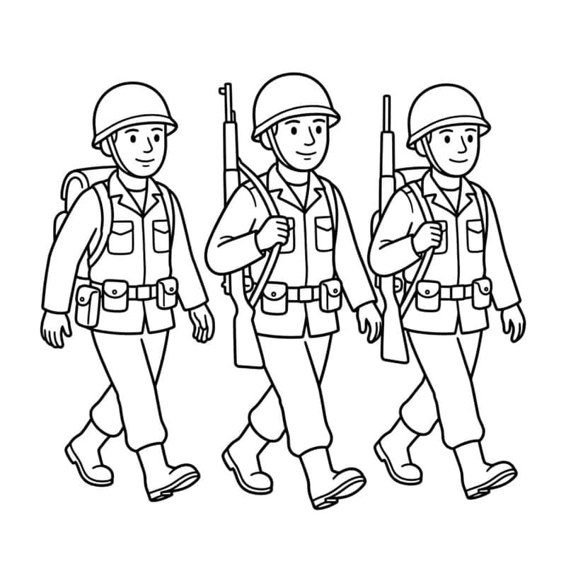 ζωγραφική Στρατιώτης