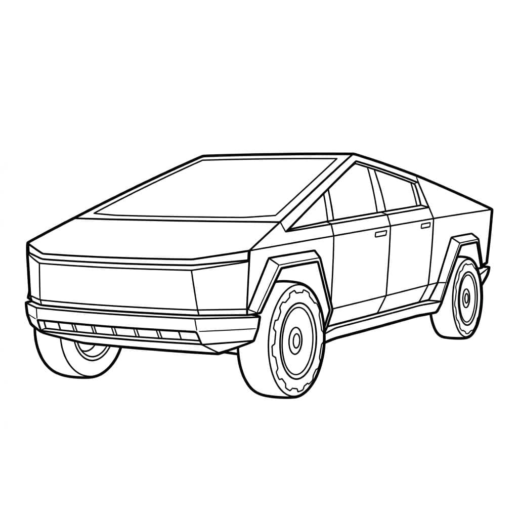 ζωγραφική Τέσλα, ένα εκπληκτικό φουτουριστικό αυτοκίνητο