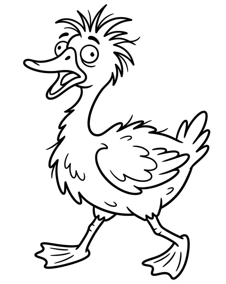 ζωγραφική Τρελή Χήνα