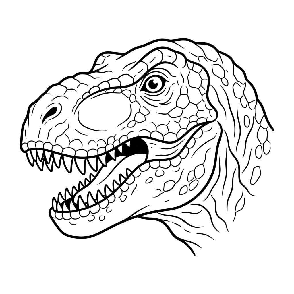 ζωγραφική Τυραννόσαυρος ρεξ Άγρυπνος