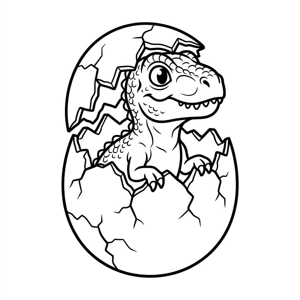 ζωγραφική Τυραννόσαυρος ρεξ Γλυκός