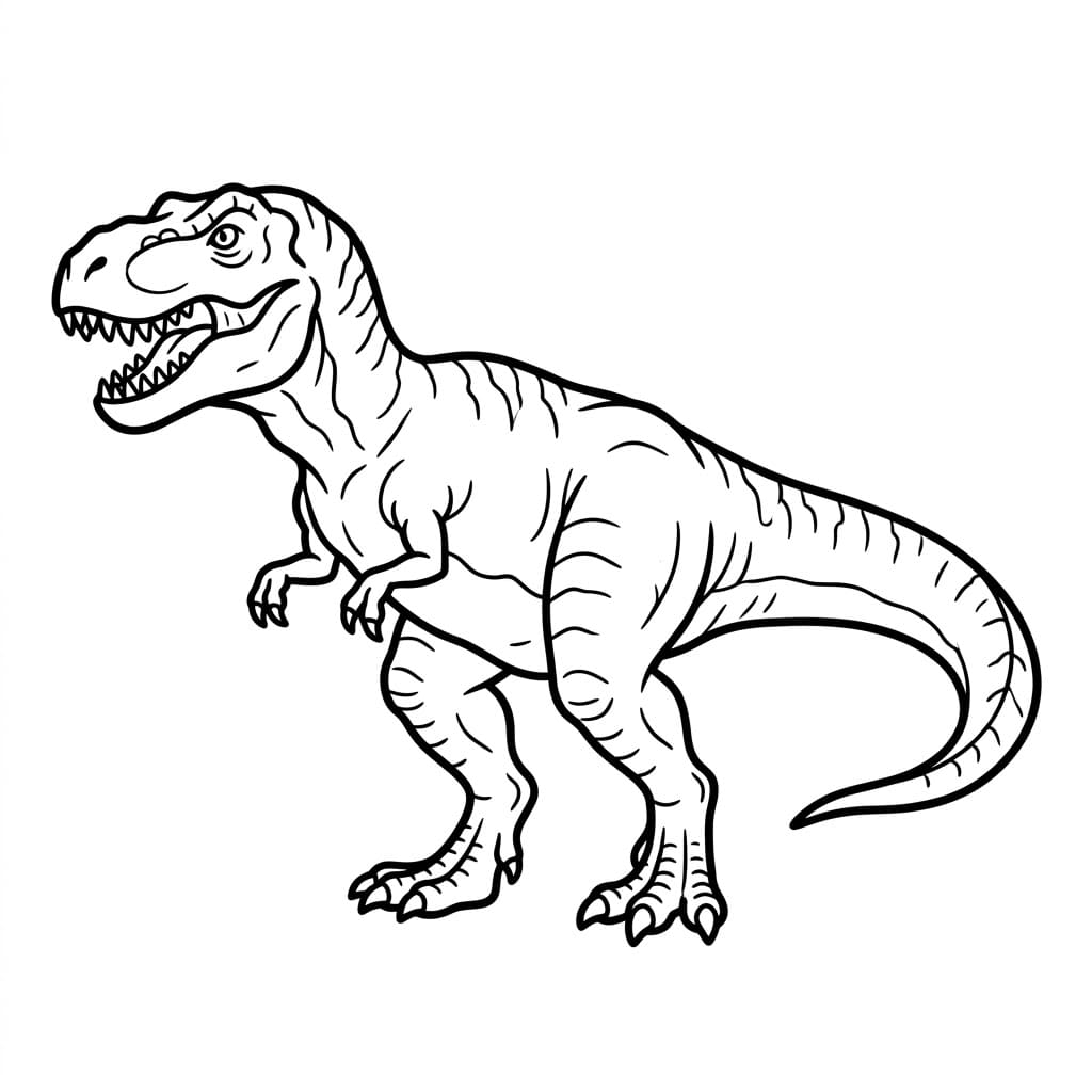 ζωγραφική Τυραννόσαυρος ρεξ Κλασικός