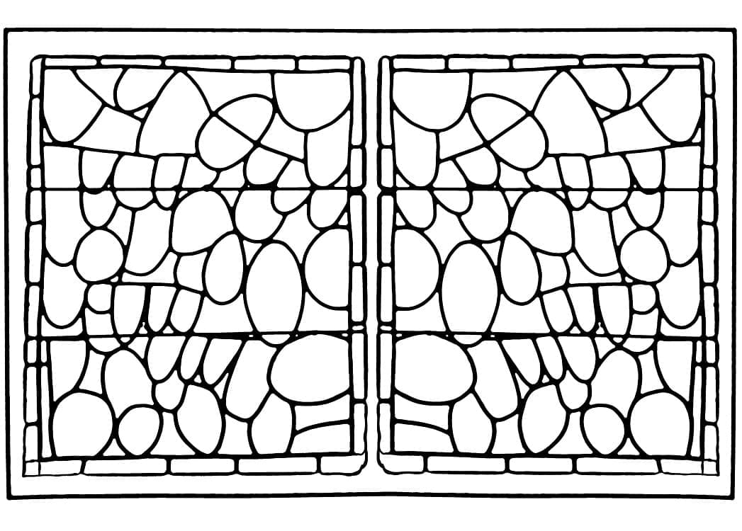 ζωγραφική Υαλογράφημα αποτύπωμα