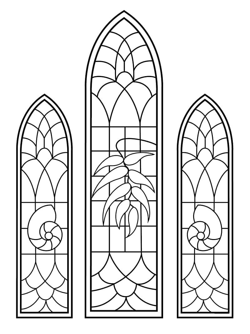 ζωγραφική Υαλογράφημα για εκτύπωση