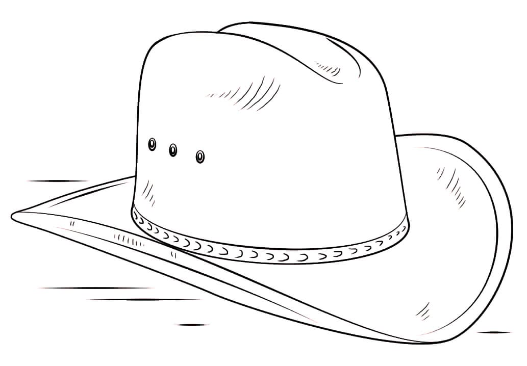 ζωγραφική Δυτικό καουμπόικο καπέλο