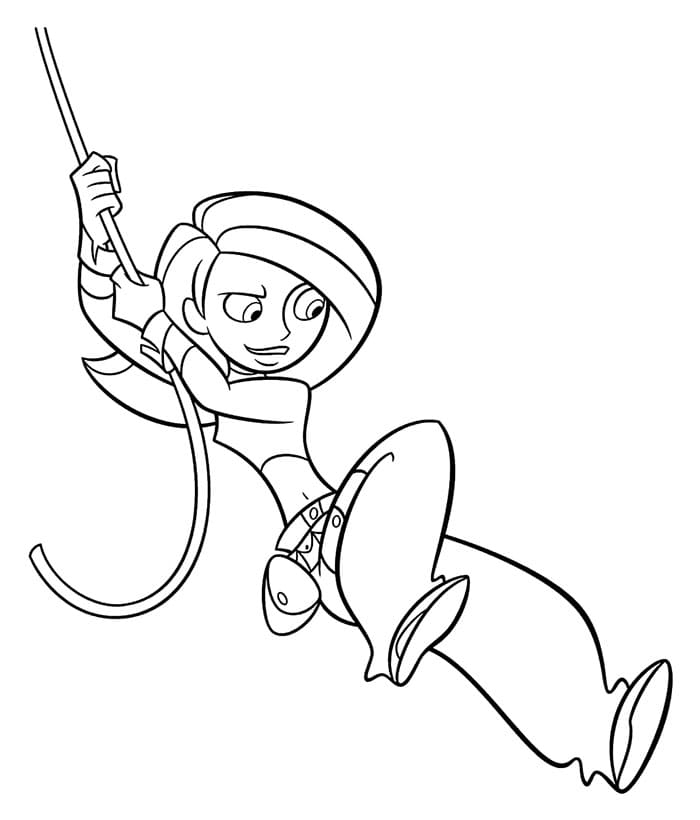 ζωγραφική Η καταπληκτική Kim Possible